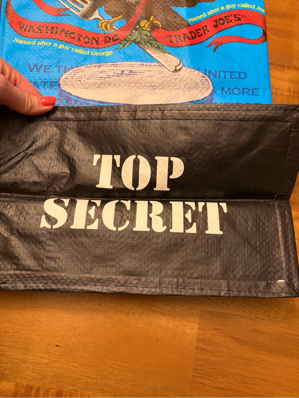 Trader Joe's Washington DC Reusable Grocery Tote - Picture 3 of 5